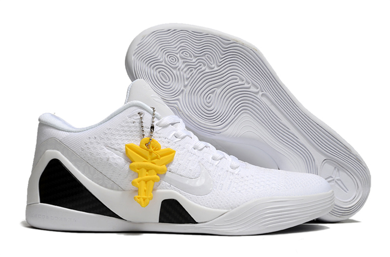 Men's Running Weapon Kobe 9 White Shoes 016 Men's Running Weapon Kobe 9 White Shoes 016